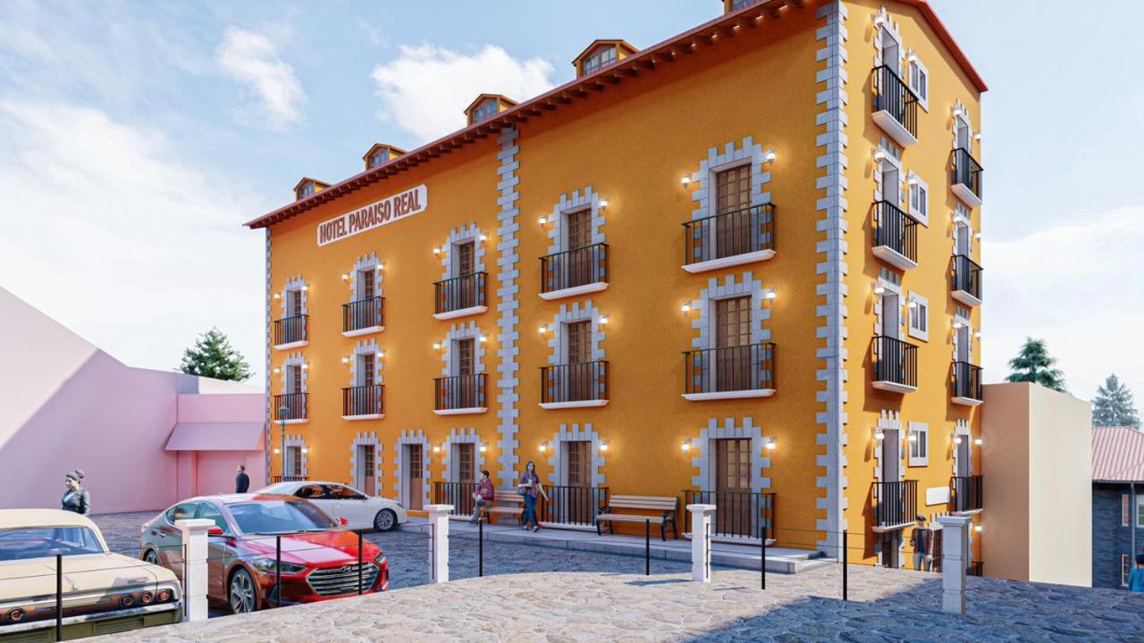Hotel Paraiso Real Plus Mineral del Monte Exterior foto